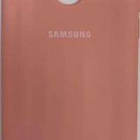 Накладка для Samsung Galaxy J2 (2018) Silicone cover розовая