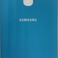 Накладка для Samsung Galaxy M31 Silicone cover голубая