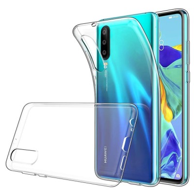 Чехол-накладка силикон 0.5мм Huawei P30 прозрачный Чехол-накладка силикон 0.5мм Huawei P30 прозрачный