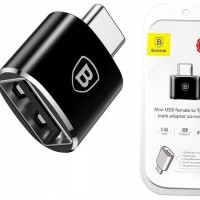 OTG Type-C на USB Baseus CATOTG-01 черный