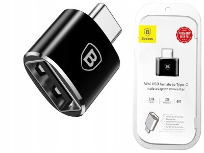 OTG Type-C на USB Baseus CATOTG-01 черный OTG Type-C на USB Baseus CATOTG-01 черный