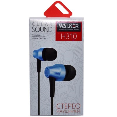 Стереонаушники Walker H310 синие Стереонаушники Walker H310 синие