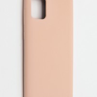 Накладка для Samsung Galaxy A31 Silicone cover без логотипа чёрная