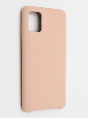 Накладка для Samsung Galaxy A31 Silicone cover без логотипа чёрная Накладка для Samsung Galaxy A31 Silicone cover без логотипа чёрная