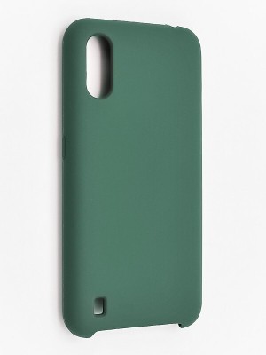 Накладка для Samsung Galaxy A01 Core/M01 Core Silicone cover без логотипа зеленая Накладка для Samsung Galaxy A01 Core/M01 Core Silicone cover без логотипа зеленая