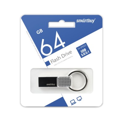 3.0 USB флеш накопитель SmartBuy 64GB RING (SB64GBRN) 3.0 USB флеш накопитель SmartBuy 64GB RING (SB64GBRN)