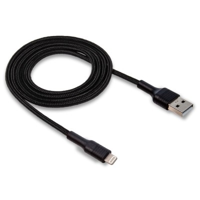 Usb Кабель-зарядка Lightning Walker C575 1м 2.4A черный Usb Кабель-зарядка Lightning Walker C575 1м 2.4A черный