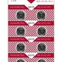 Батарейка часовая Smartbuy AG10-10B (100/2000) (SBBB-AG10-10B)