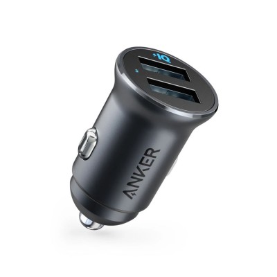 Автомобильное заряд. устр. Anker Power Drive 2 (A2727) черное Автомобильное заряд. устр. Anker Power Drive 2 (A2727).  Два порта USB-A выдают мощность в 24 Вт, достаточную для быстрой зарядки 2 телефонов одновременно.
Компактная конструкция автомобильного зарядного устройства экономит пространство и обеспечивает беспрепятственный доступ к остальной части приборной панели.
Покрытие из сплава, устойчивого к царапинам, подходит даже для самых изысканных интерьеров автомобилей.
Позолоченные элементы питания снижают нагрев во время зарядки, что обеспечивает максимальную скорость и эффективность зарядки.
Эксклюзивная система безопасности Anker MultiProtect обеспечивает полную защиту вас и ваших устройств.