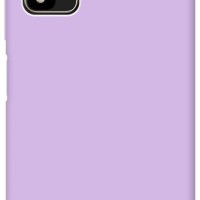 Накладка для Huawei Honor 10X Lite/P Smart (2021) Silicone cover без логотипа сиреневая