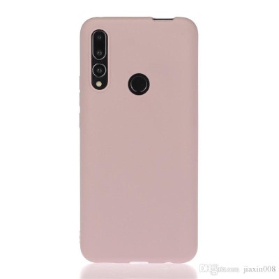 Накладка для Huawei Y9 Prime (2019)/P Smart Z Silicone cover без логотипа пудро Накладка для Huawei Y9 Prime (2019)/P Smart Z Silicone cover без логотипа пудро