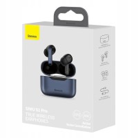 Мобильная Bluetooth-гарнитура Baseus SIMU S1 Pro TWS V5.1 сенсорные (NGS1P-0A) чёрная