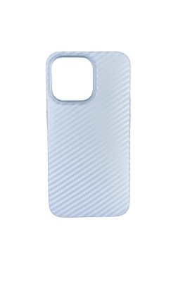 Накладка для i-Phone 13 Pro Piblue пластик под карбон голубой Накладка для i-Phone 13 Pro Piblue пластик под карбон голубой