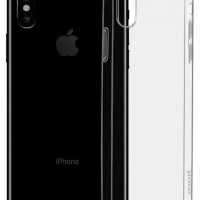 Накладка для i-Phone Xs Max Hoco Light силикон прозрачный