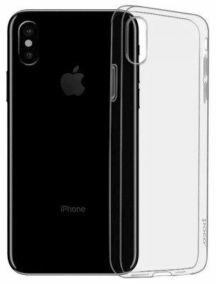 Накладка для i-Phone Xs Max Hoco Light силикон прозрачный Накладка для i-Phone Xs Max Hoco Light силикон прозрачный