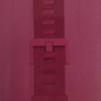 Сменный браслет силиконовый для Apple Watch 38mm с застежкой в коробке малиновый
