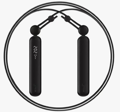 Умная скакалка Xiaomi WOLONOW Intelligent Rope Skipping черная Умная скакалка Xiaomi WOLONOW Intelligent Rope Skipping черная