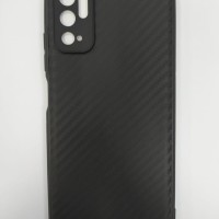 Накладка для Xiaomi Redmi Note 10T силикон карбон