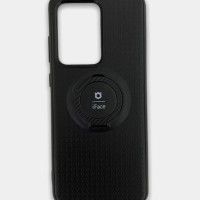Чехол-накладка для Samsung Galaxy S11 силикон iface с держателем чёрный