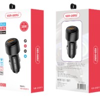Автомобильное заряд. устр. Ven-Dens CC011 USB/USB-C 18W/20W черное
