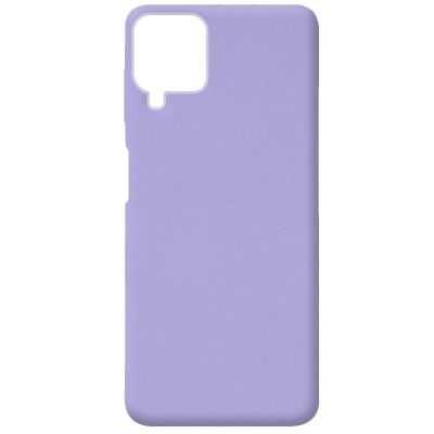 Накладка для Samsung Galaxy A12 Silicone cover без логотипа лаванда Накладка для Samsung Galaxy A12 Silicone cover без логотипа лаванда