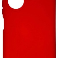 Накладка для Huawei Honor X7 Silicone cover без логотипа красная