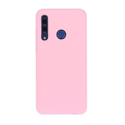 Накладка для Huawei Y9 Prime (2019)/P Smart Z Silicone cover розовая Накладка для Huawei Y9 Prime (2019)/P Smart Z Silicone cover розовая
