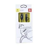 Usb Кабель-зарядка Micro+Type-C Baseus Yiven 1м (CAMTYW-01) чёрный