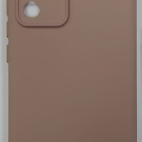 Накладка для Xiaomi Redmi 12X Pro силикон матовый пудро