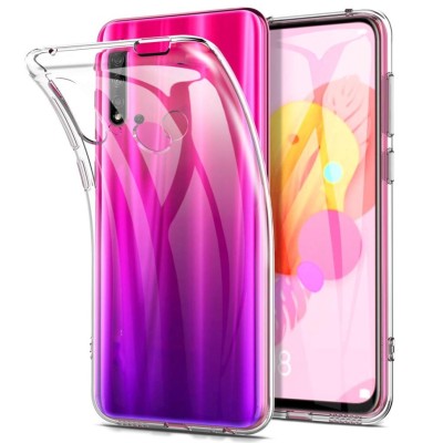 Чехол-накладка силикон 0.5мм Huawei Honor Nova 5i Pro прозрачный Чехол-накладка силикон 0.5мм Huawei Honor Nova 5i Pro прозрачный