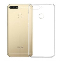 Чехол-накладка силикон 0.5мм Huawei Y6 (2018)/7A Pro прозрачный
