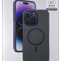Накладка для i-Phone 13 Pro Keephone Mago Pro Magsafe матовый пурпурный