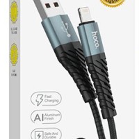 Usb Кабель-зарядка Lightning Hoco X38 25cм чёрный