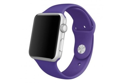 Сменный браслет силиконовая для Apple Watch 42mm фиолетовый Сменный браслет силиконовая для Apple Watch 42mm фиолетовый