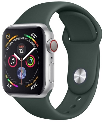 Сменный браслет силиконовая для Apple Watch 38mm темно-зеленый Сменный браслет силиконовая для Apple Watch 38mm темно-зеленый