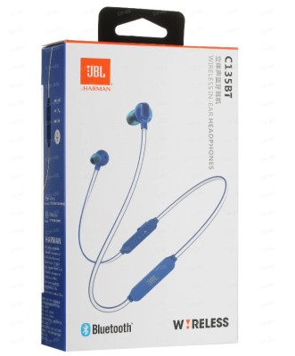 Беспроводные наушники TWS JBL C135BT синие Беспроводные наушники TWS JBL C135BT синие