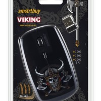 Мышь беспроводная Smartbuy 327AG Viking USB/DPI 1000-1500-2000/4 кнопки/2AAA (SBM-327AG-V-FC)