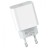 Зарядный блок для быстрой зарядки Type-C Hoco Plus, 1-порт USB-C, 1C/20вт, белое