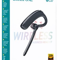 Bluetooth-гарнитура Borofone BC37 BT5.1//20ч черная