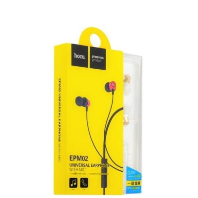 Наушники с микрофоном Hoco EPM02 Common 1.2м золотые Наушники с микрофоном Hoco EPM02 Common 1.2м золотые