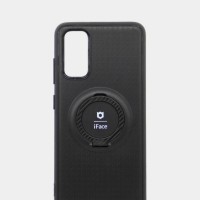Чехол-накладка для Samsung Galaxy S11E силикон iface с держателем чёрный