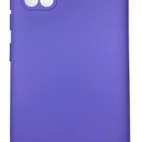 Накладка для Samsung Galaxy A51 Silicone cover без логотипа лаванда