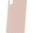 Накладка для Samsung Galaxy A02 Silicone cover без логотипа пудро