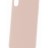 Накладка для Samsung Galaxy A02 Silicone cover без логотипа пудро