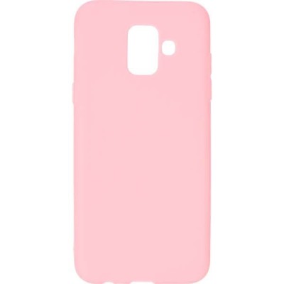 Накладка для Samsung Galaxy A6 Plus (2018) Silicone cover ярко-розовая Накладка для Samsung Galaxy A6 Plus (2018) Silicone cover ярко-розовая