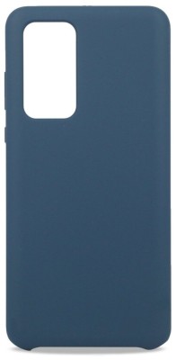 Накладка для Huawei P40 Silicone cover темно-синяя Накладка для Huawei P40 Silicone cover темно-синяя