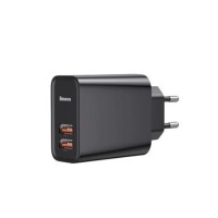 Сетевое зар. устр. Baseus Speed Dual 2USB 5A 30W (CCFS-E01) черное