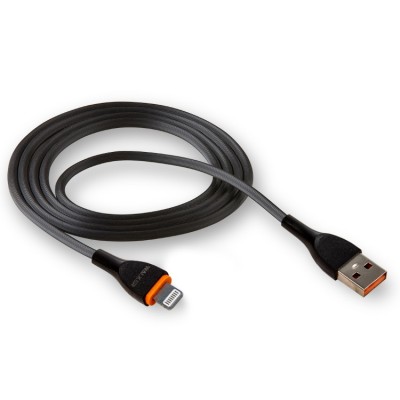Usb Кабель-зарядка Lightning Walker C565 1м 2.4A черный Usb Кабель-зарядка Lightning Walker C565 1м 2.4A черный