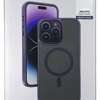 Накладка для i-Phone 13 Pro Max Keephone Mago Pro Magsafe матовый пурпурный