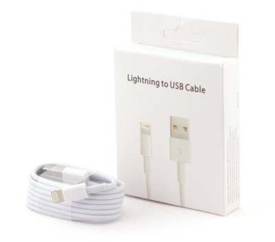 Usb Кабель-зарядка для i-Phone 5/5s/6/6s в коробке 1м AAA белый Usb Кабель-зарядка для i-Phone 5/5s/6/6s в коробке 1м AAA белый